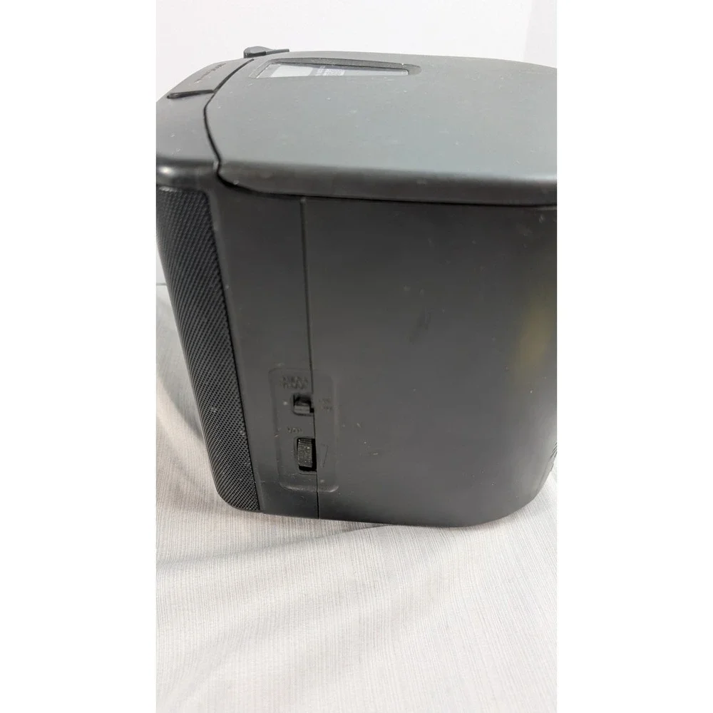 Sony CD Clock Radio ICF-CD833 Black Mega Bass AM/FM Digital Tuner Alarm